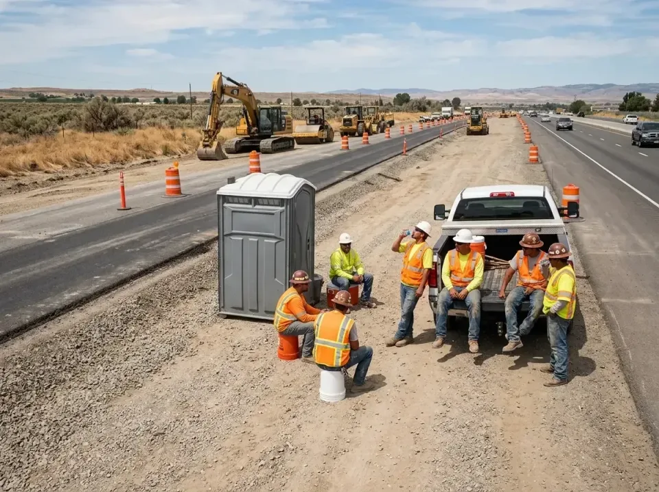 highway-road-construction-crew-007 — frequently asked questions, Porta Potty and Restroom Rentals in Danville, AR
